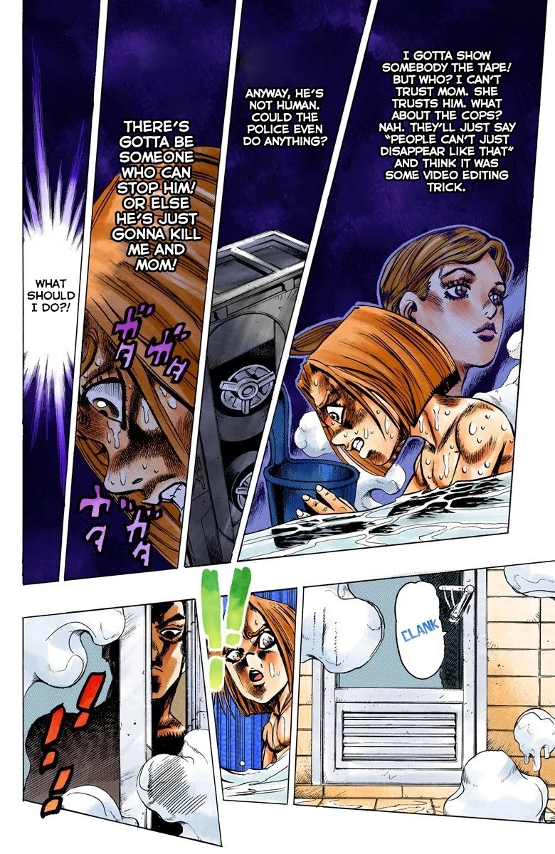 JoJo's Bizarre Adventure Part 4 - Diamond is Unbreakable (Official Colored) chapter 146 page 9