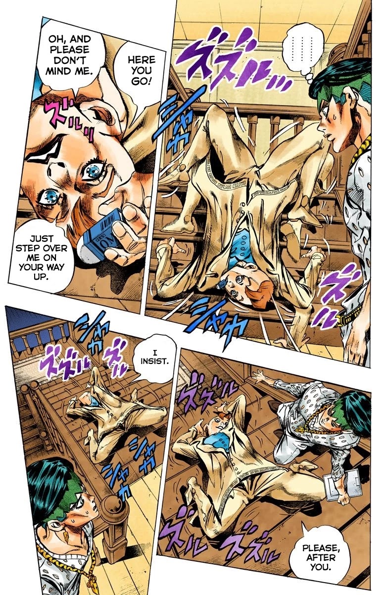 JoJo's Bizarre Adventure Part 4 - Diamond is Unbreakable (Official Colored) chapter 148 page 4