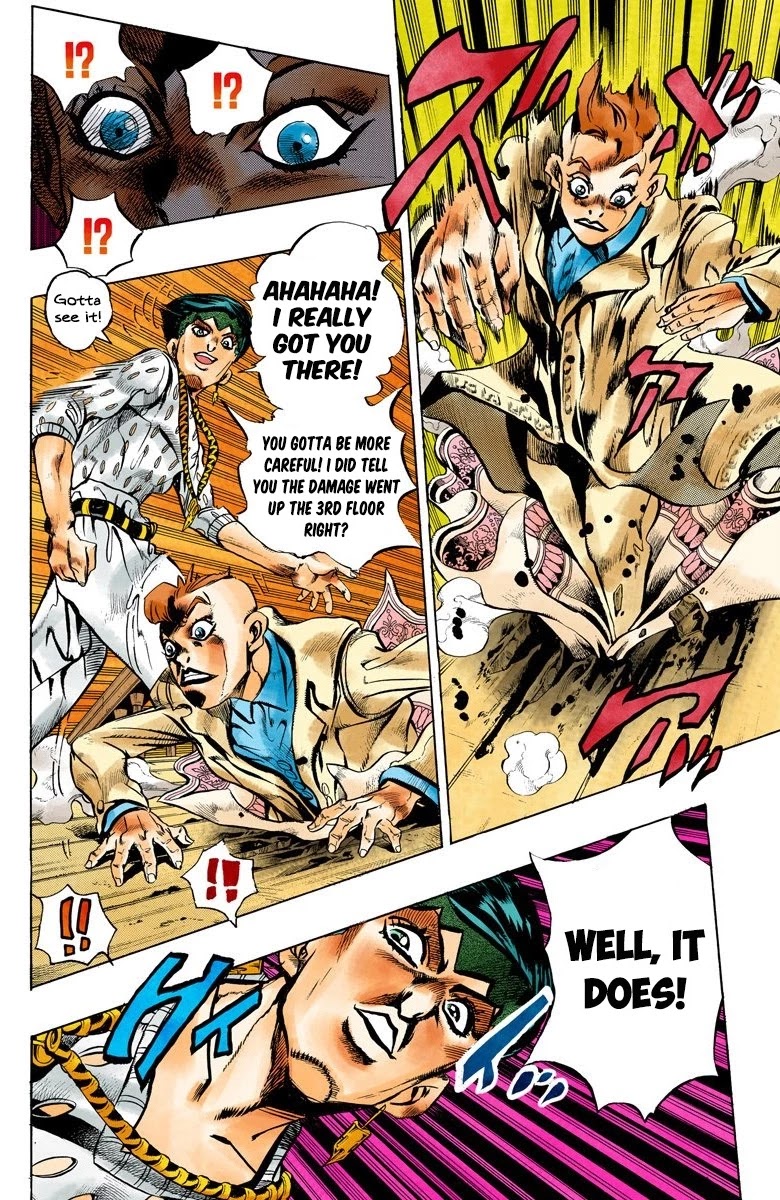 JoJo's Bizarre Adventure Part 4 - Diamond is Unbreakable (Official Colored) chapter 148 page 7