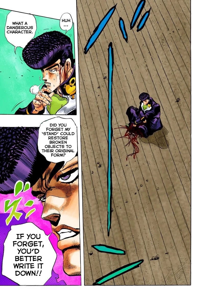 JoJo's Bizarre Adventure Part 4 - Diamond is Unbreakable (Official Colored) chapter 15 page 19