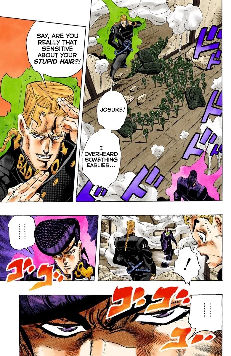 JoJo's Bizarre Adventure Part 4 - Diamond is Unbreakable (Official Colored) chapter 15 page 4