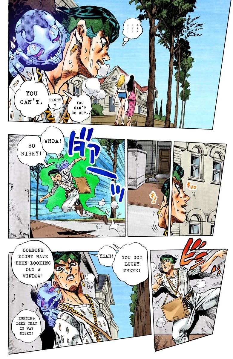 JoJo's Bizarre Adventure Part 4 - Diamond is Unbreakable (Official Colored) chapter 150 page 13