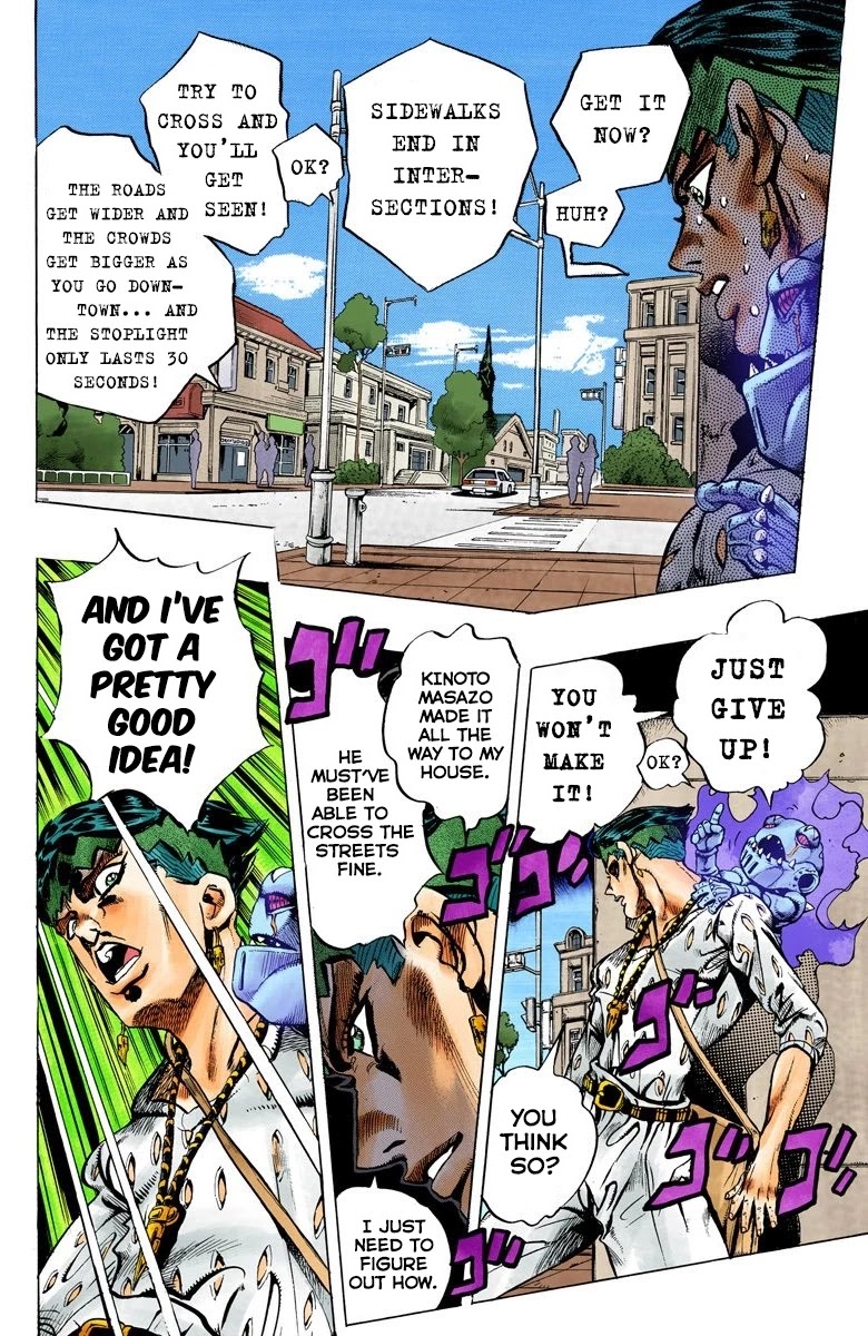 JoJo's Bizarre Adventure Part 4 - Diamond is Unbreakable (Official Colored) chapter 150 page 15