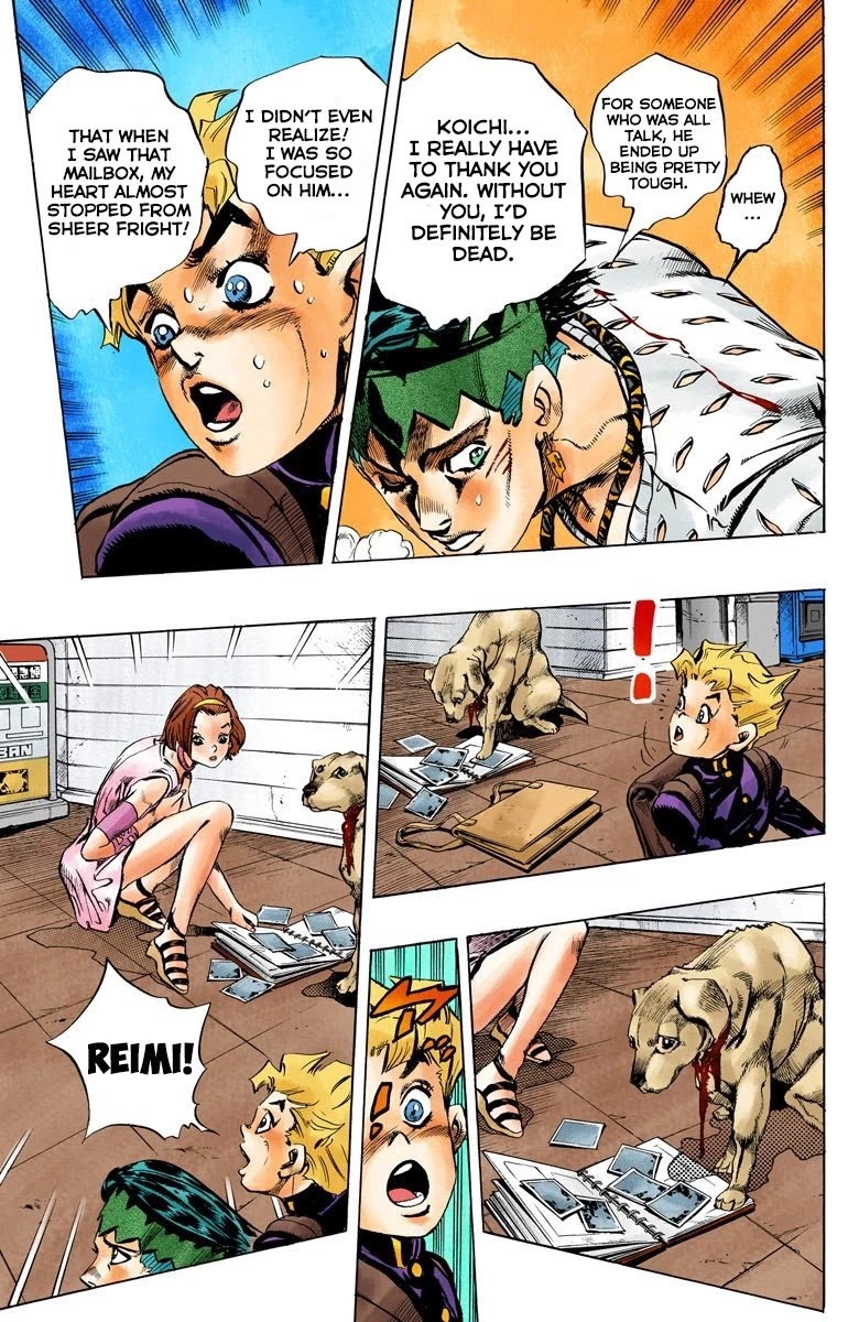 JoJo's Bizarre Adventure Part 4 - Diamond is Unbreakable (Official Colored) chapter 152 page 16