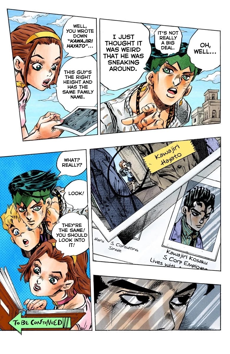 JoJo's Bizarre Adventure Part 4 - Diamond is Unbreakable (Official Colored) chapter 152 page 18