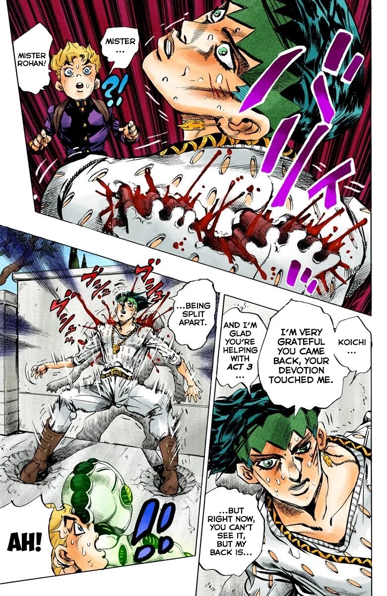 JoJo's Bizarre Adventure Part 4 - Diamond is Unbreakable (Official Colored) chapter 152 page 4