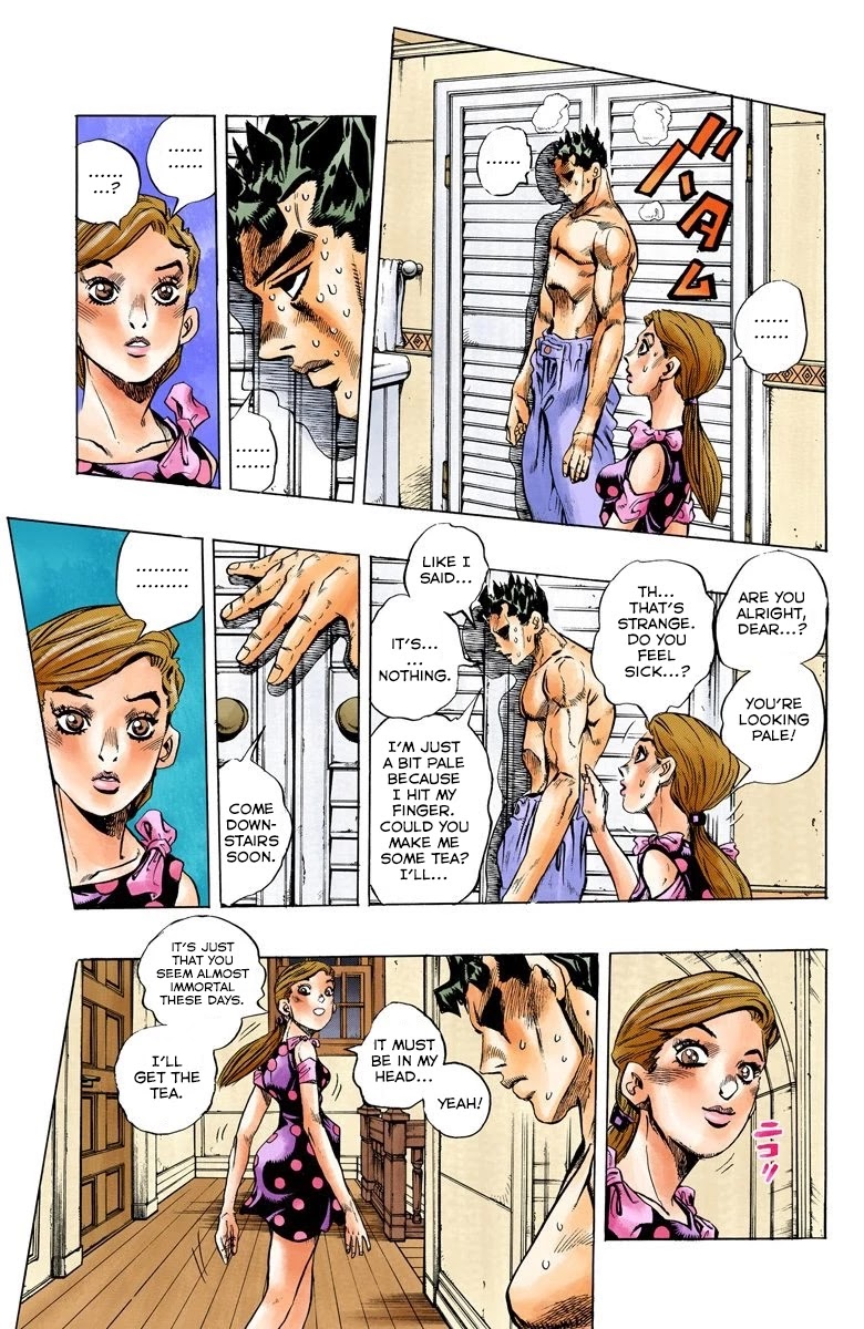 JoJo's Bizarre Adventure Part 4 - Diamond is Unbreakable (Official Colored) chapter 153 page 9