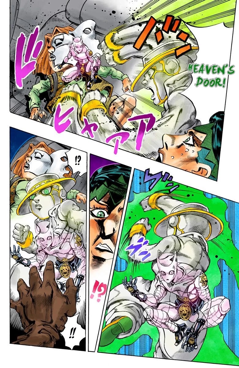 JoJo's Bizarre Adventure Part 4 - Diamond is Unbreakable (Official Colored) chapter 155 page 10