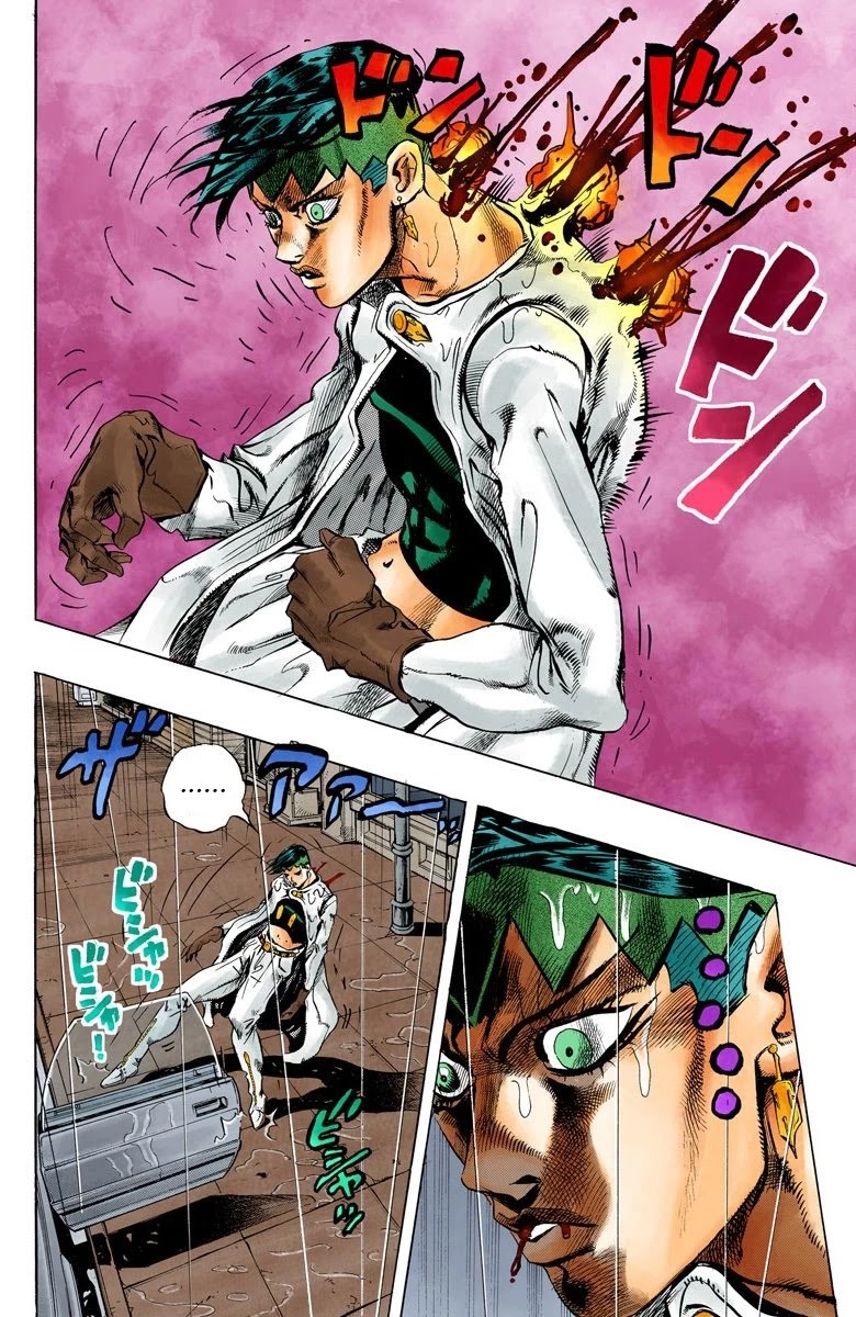 JoJo's Bizarre Adventure Part 4 - Diamond is Unbreakable (Official Colored) chapter 155 page 12