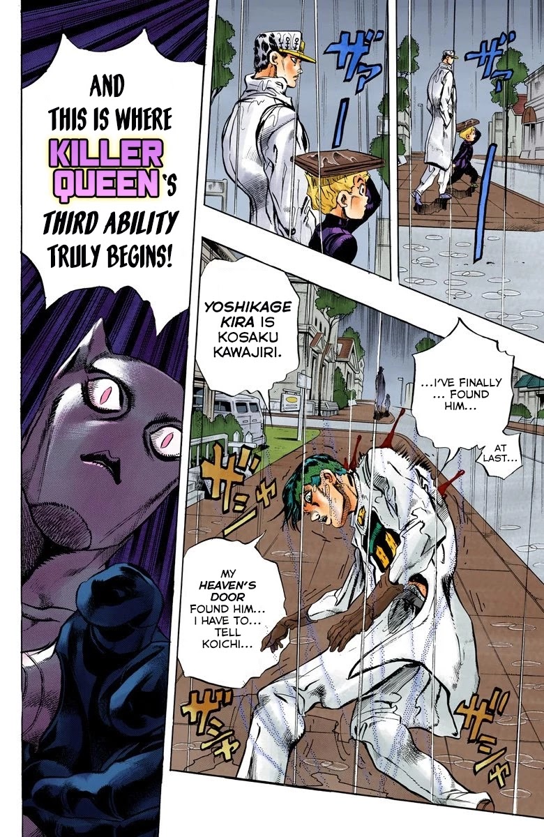 JoJo's Bizarre Adventure Part 4 - Diamond is Unbreakable (Official Colored) chapter 155 page 14