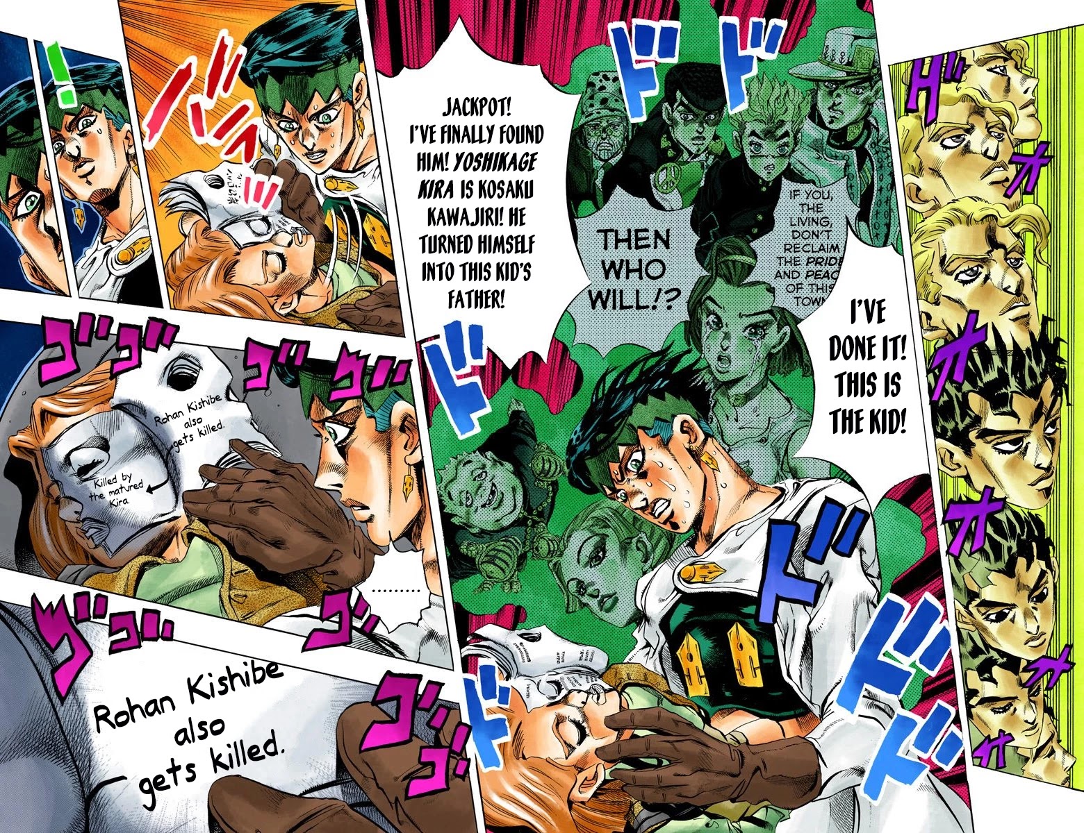 JoJo's Bizarre Adventure Part 4 - Diamond is Unbreakable (Official Colored) chapter 155 page 7