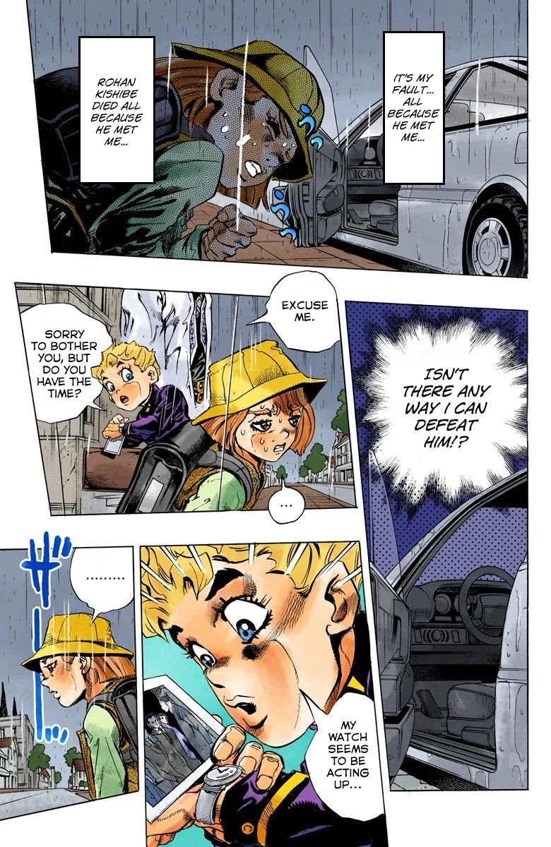 JoJo's Bizarre Adventure Part 4 - Diamond is Unbreakable (Official Colored) chapter 157 page 10