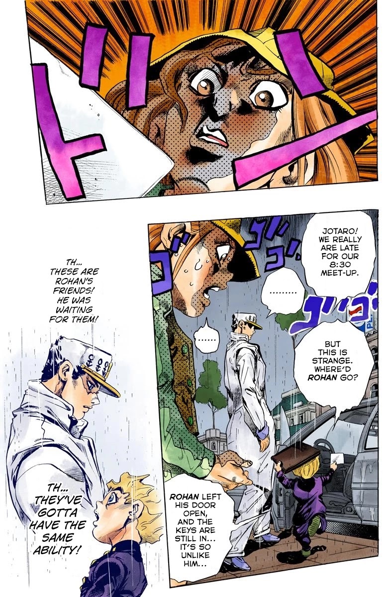 JoJo's Bizarre Adventure Part 4 - Diamond is Unbreakable (Official Colored) chapter 157 page 12