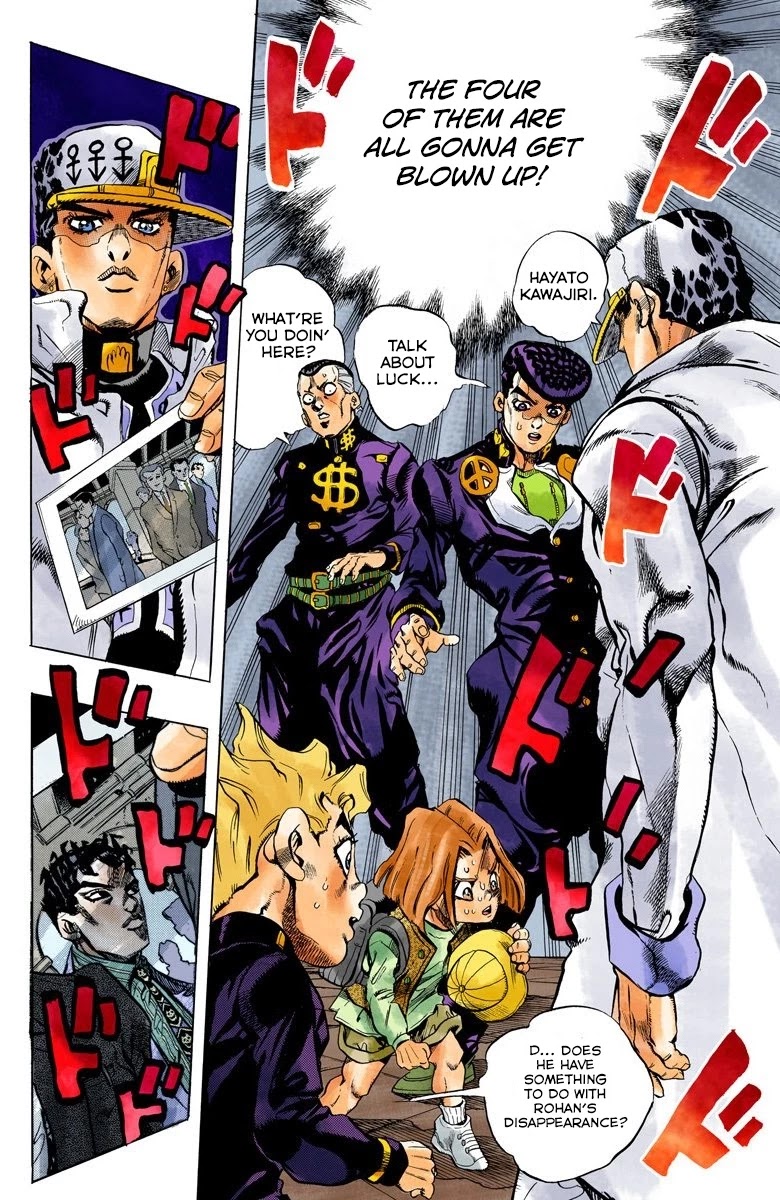 JoJo's Bizarre Adventure Part 4 - Diamond is Unbreakable (Official Colored) chapter 157 page 19