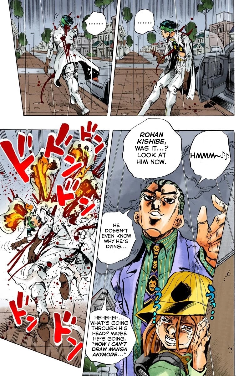 JoJo's Bizarre Adventure Part 4 - Diamond is Unbreakable (Official Colored) chapter 157 page 4