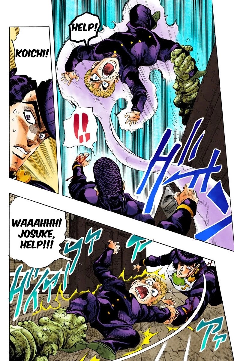 JoJo's Bizarre Adventure Part 4 - Diamond is Unbreakable (Official Colored) chapter 16 page 11