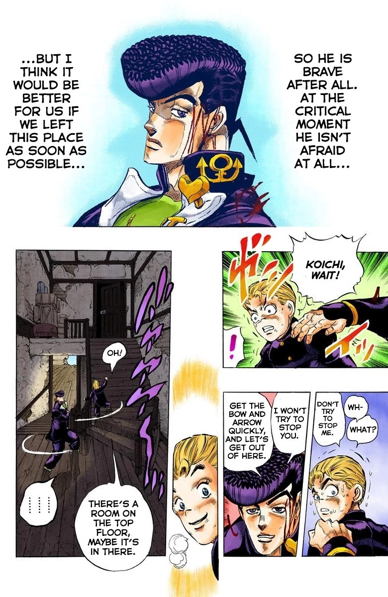 JoJo's Bizarre Adventure Part 4 - Diamond is Unbreakable (Official Colored) chapter 16 page 5