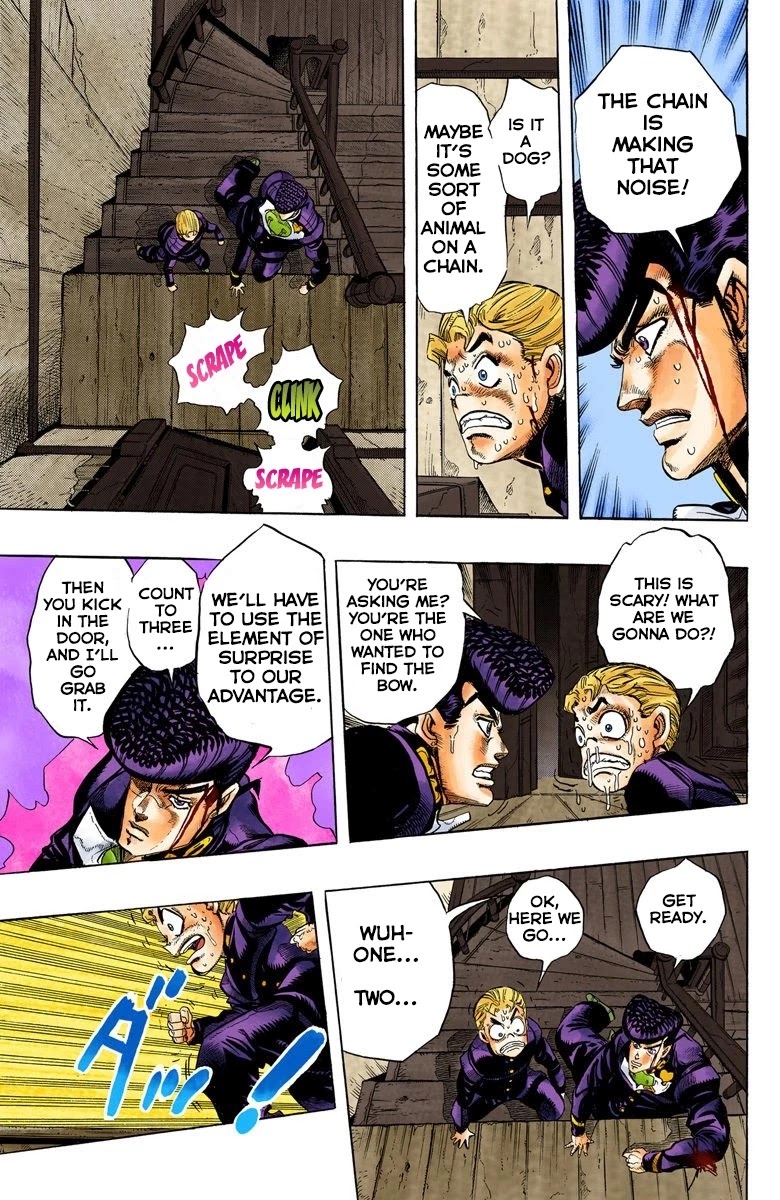 JoJo's Bizarre Adventure Part 4 - Diamond is Unbreakable (Official Colored) chapter 16 page 8