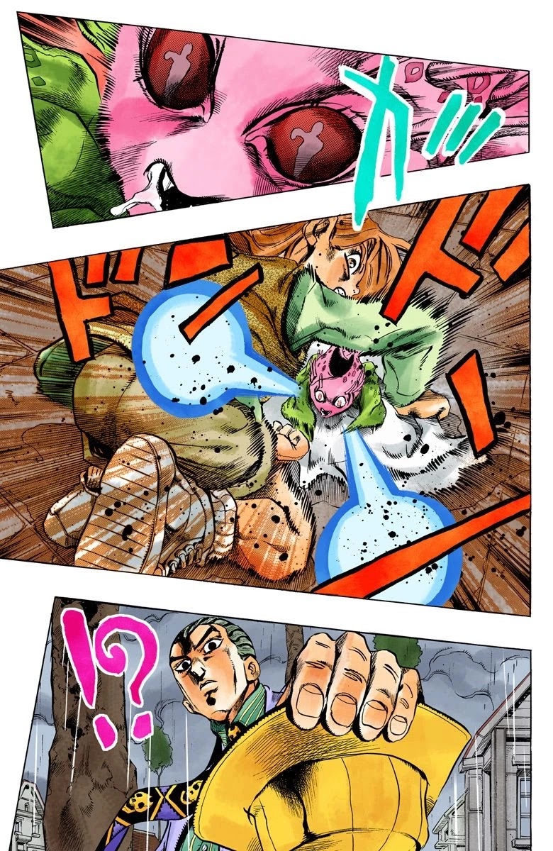 JoJo's Bizarre Adventure Part 4 - Diamond is Unbreakable (Official Colored) chapter 160 page 10