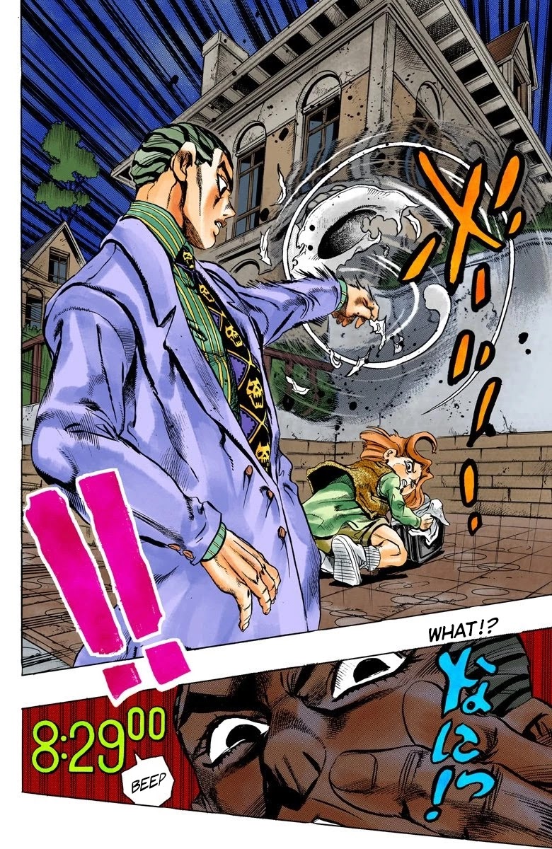 JoJo's Bizarre Adventure Part 4 - Diamond is Unbreakable (Official Colored) chapter 160 page 11