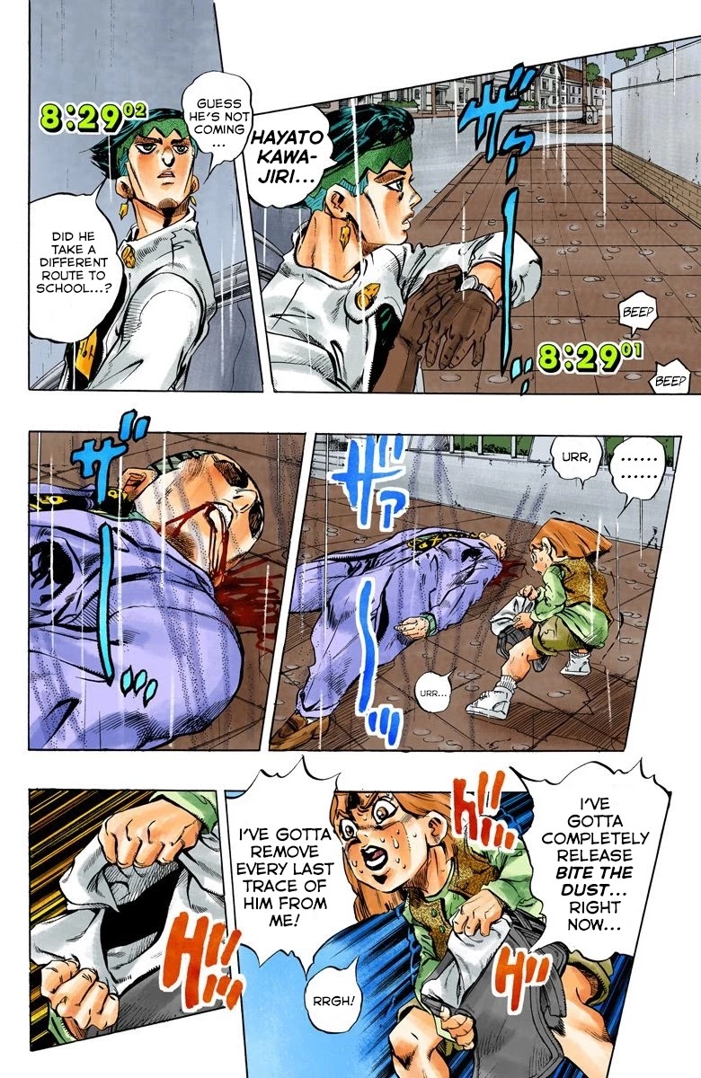 JoJo's Bizarre Adventure Part 4 - Diamond is Unbreakable (Official Colored) chapter 160 page 15