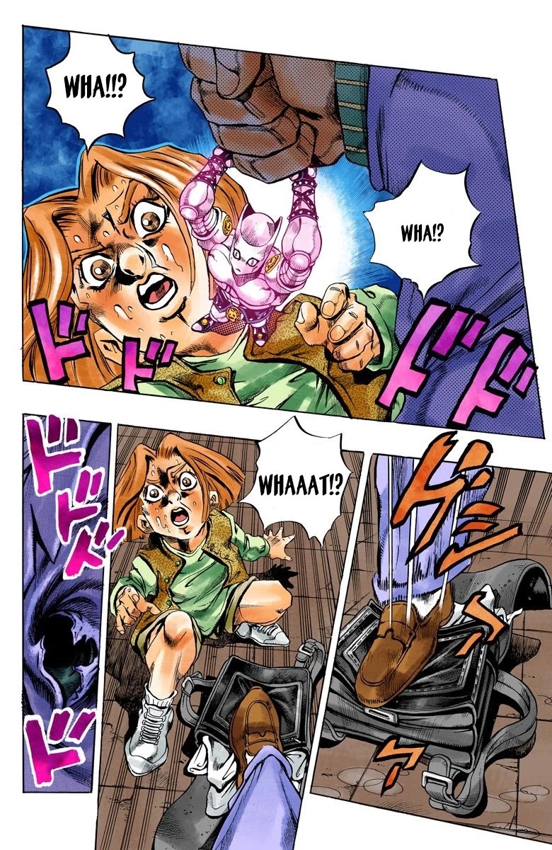 JoJo's Bizarre Adventure Part 4 - Diamond is Unbreakable (Official Colored) chapter 160 page 17