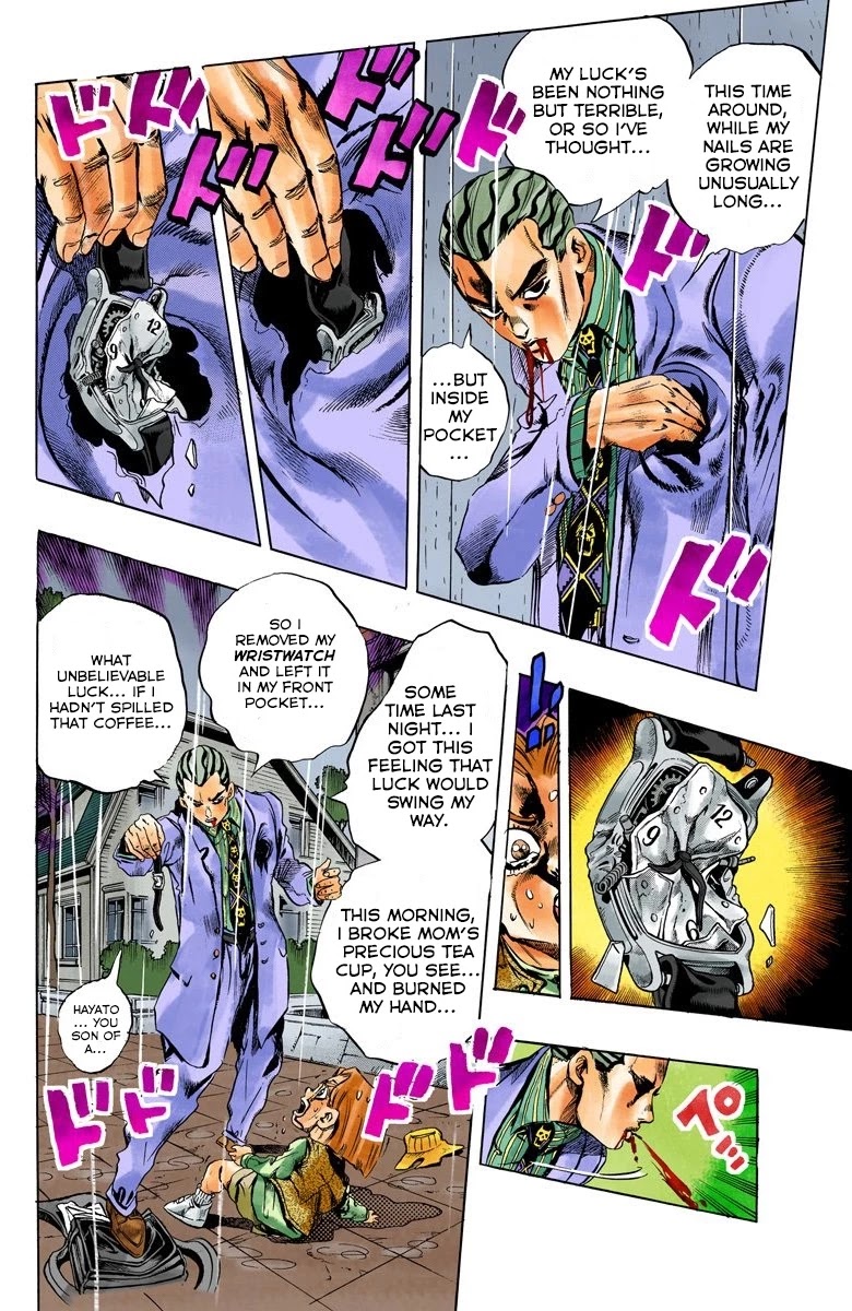 JoJo's Bizarre Adventure Part 4 - Diamond is Unbreakable (Official Colored) chapter 160 page 19