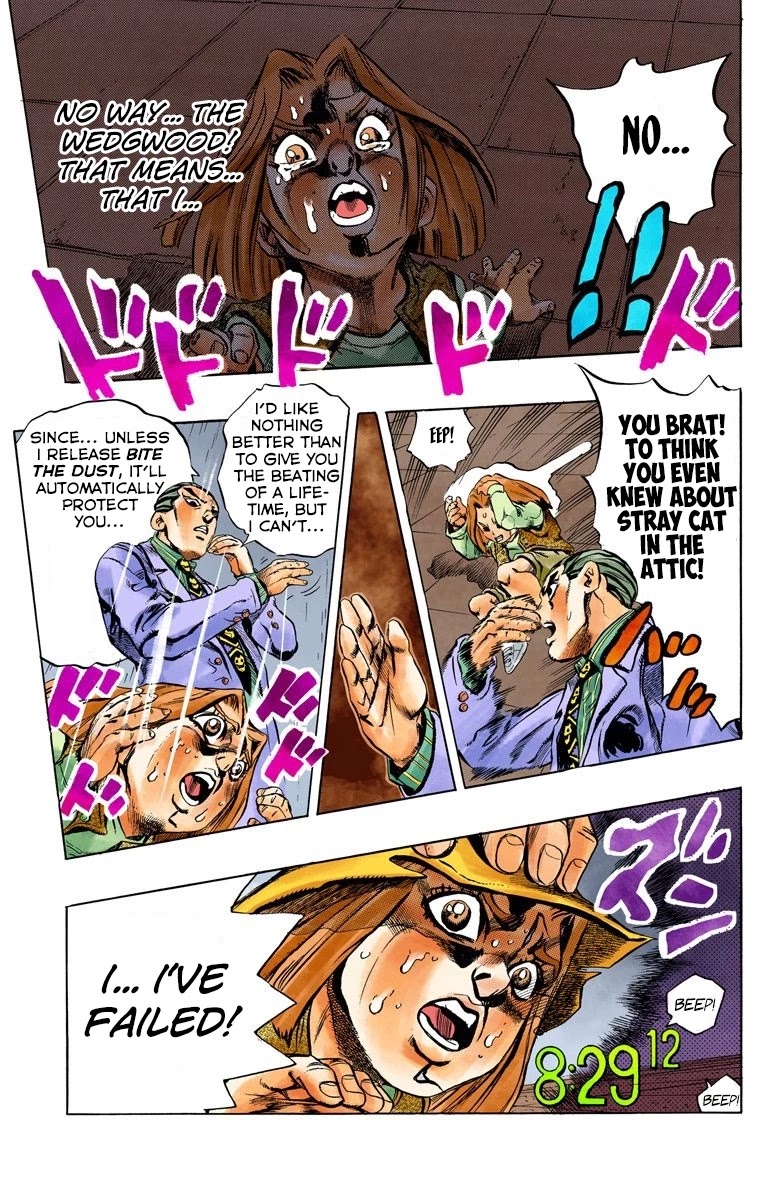 JoJo's Bizarre Adventure Part 4 - Diamond is Unbreakable (Official Colored) chapter 160 page 20