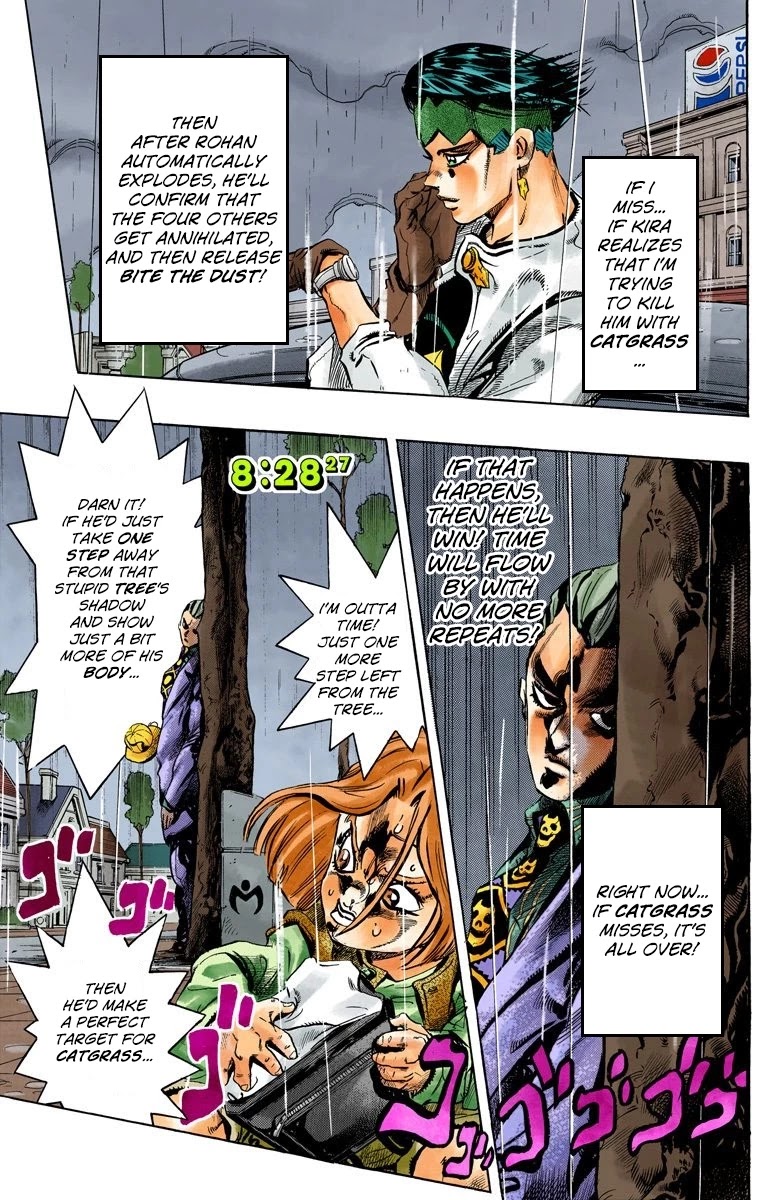 JoJo's Bizarre Adventure Part 4 - Diamond is Unbreakable (Official Colored) chapter 160 page 4