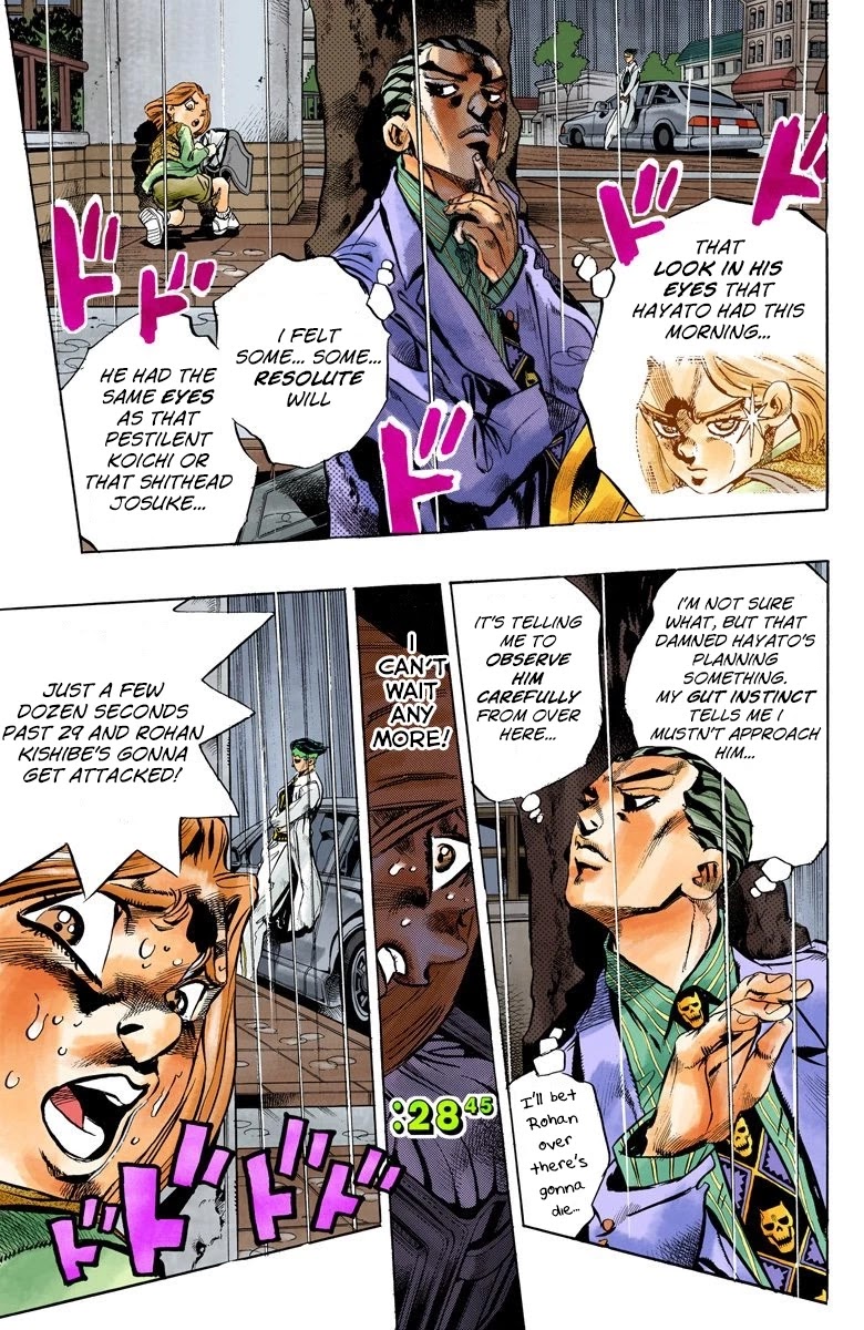 JoJo's Bizarre Adventure Part 4 - Diamond is Unbreakable (Official Colored) chapter 160 page 6