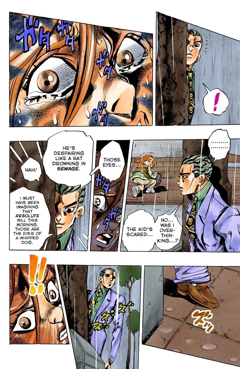 JoJo's Bizarre Adventure Part 4 - Diamond is Unbreakable (Official Colored) chapter 160 page 7