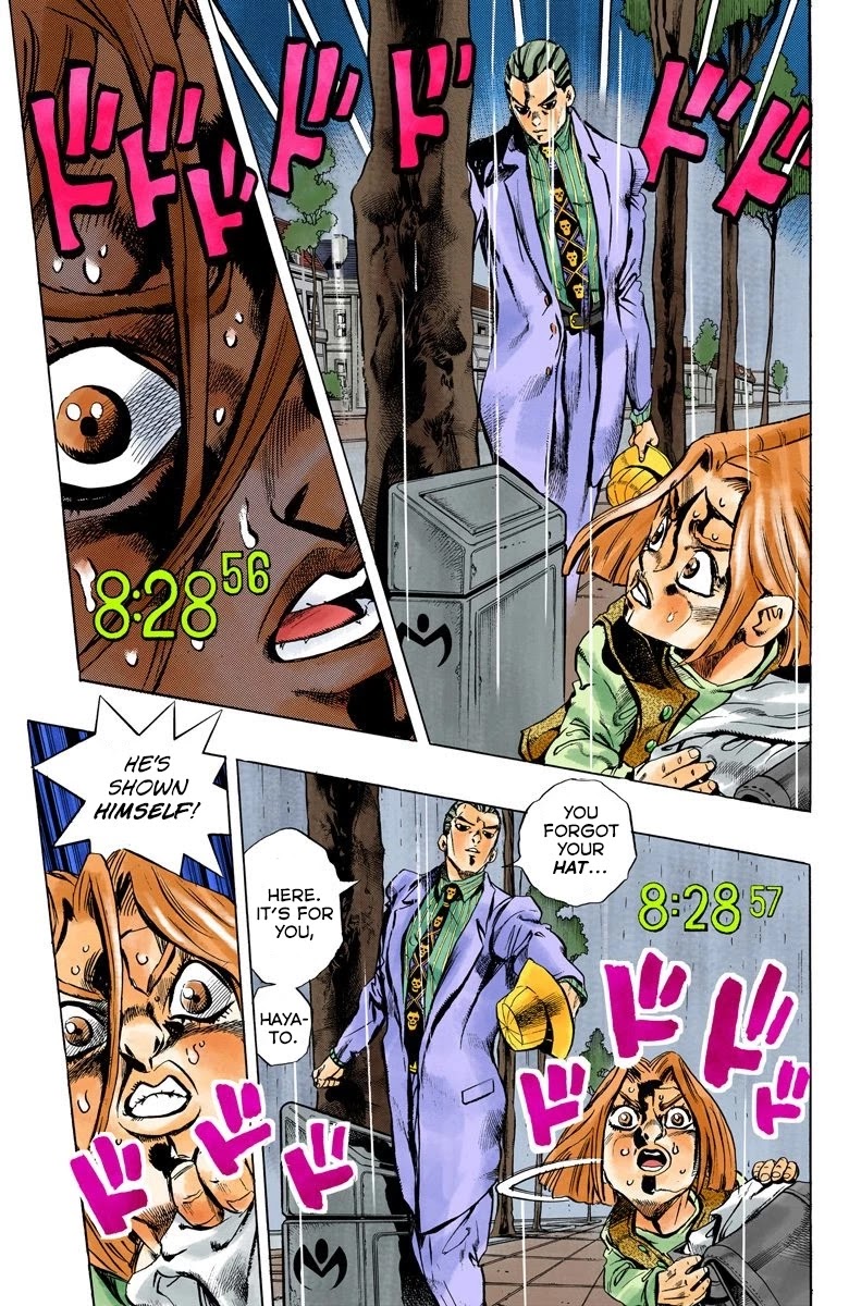 JoJo's Bizarre Adventure Part 4 - Diamond is Unbreakable (Official Colored) chapter 160 page 8