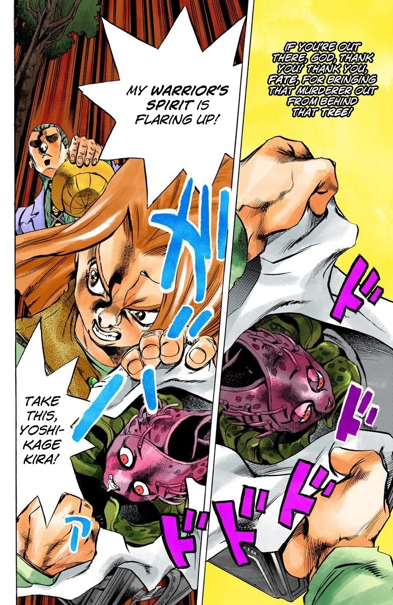 JoJo's Bizarre Adventure Part 4 - Diamond is Unbreakable (Official Colored) chapter 160 page 9