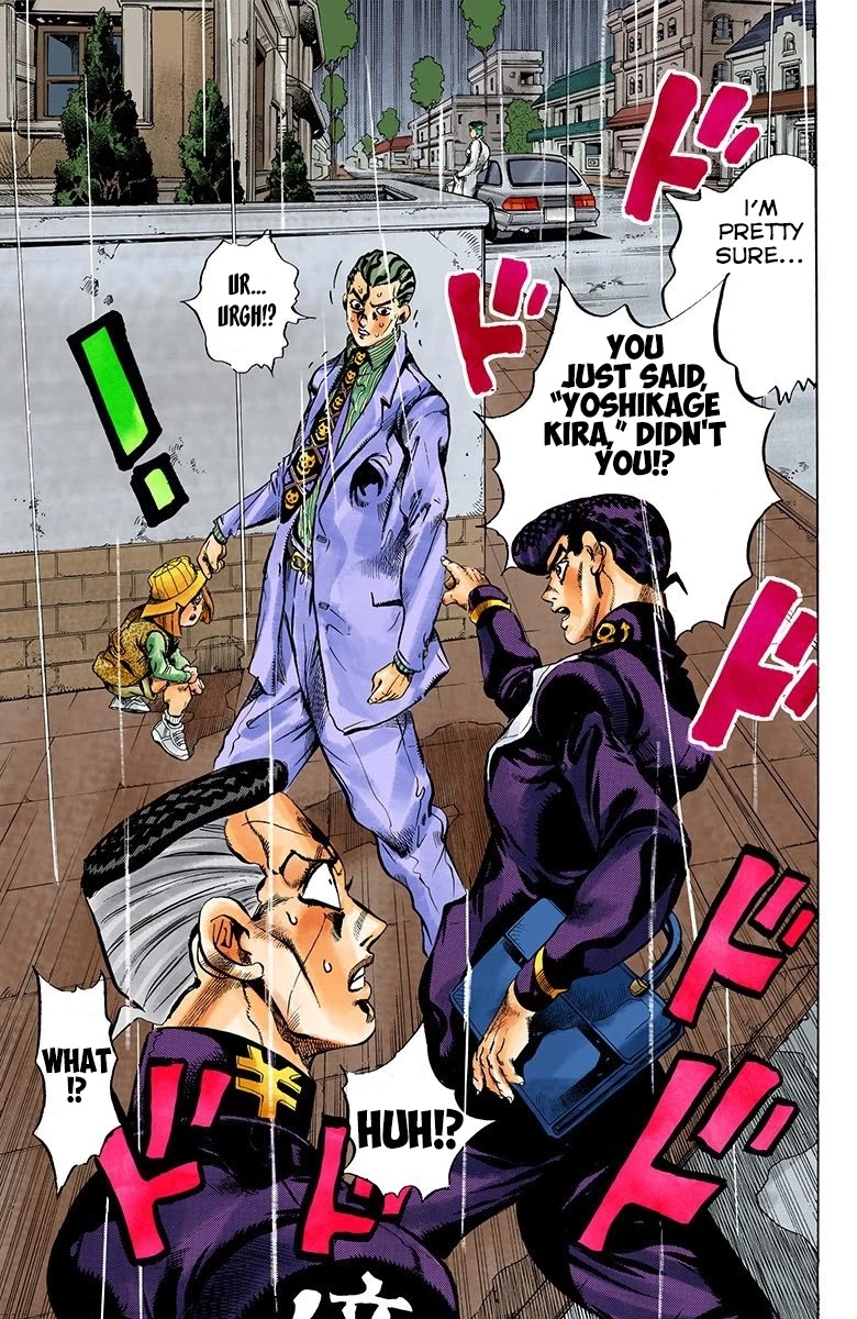 JoJo's Bizarre Adventure Part 4 - Diamond is Unbreakable (Official Colored) chapter 161 page 11