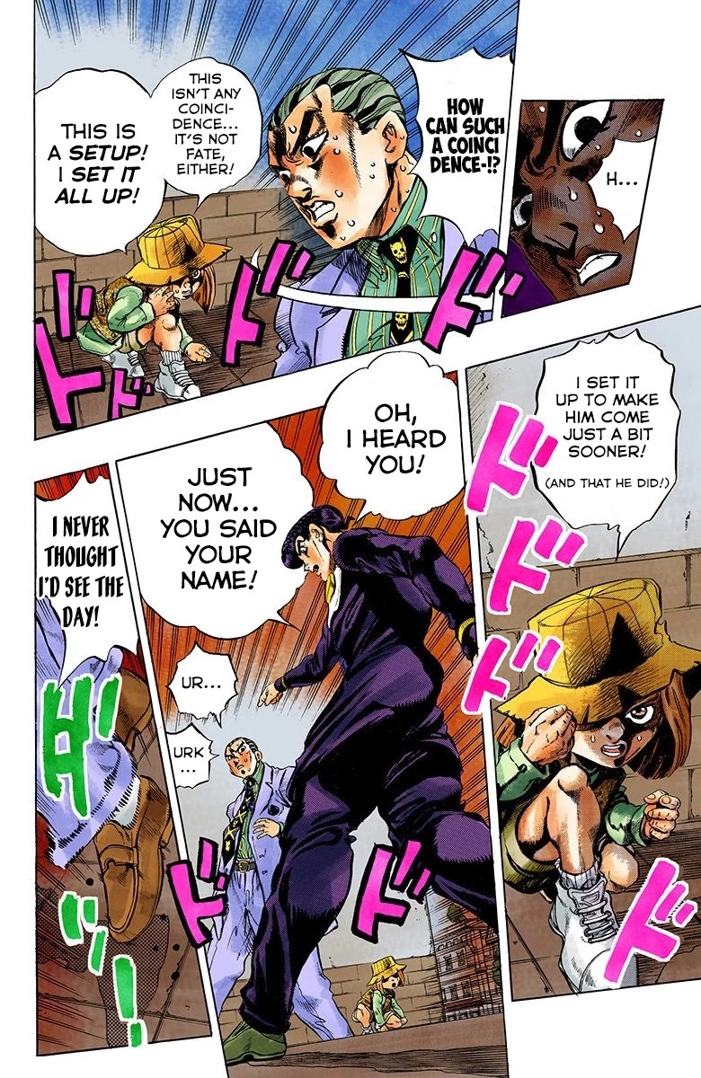 JoJo's Bizarre Adventure Part 4 - Diamond is Unbreakable (Official Colored) chapter 161 page 12