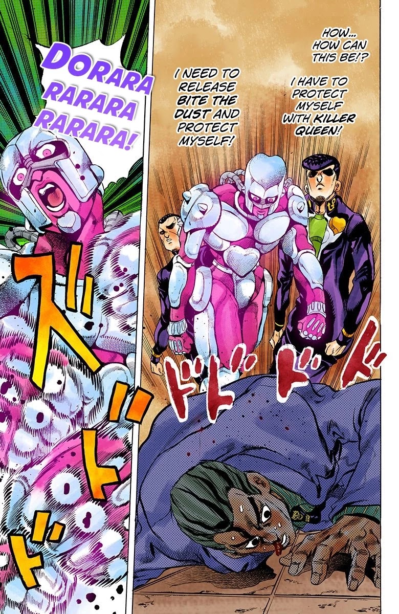 JoJo's Bizarre Adventure Part 4 - Diamond is Unbreakable (Official Colored) chapter 161 page 15