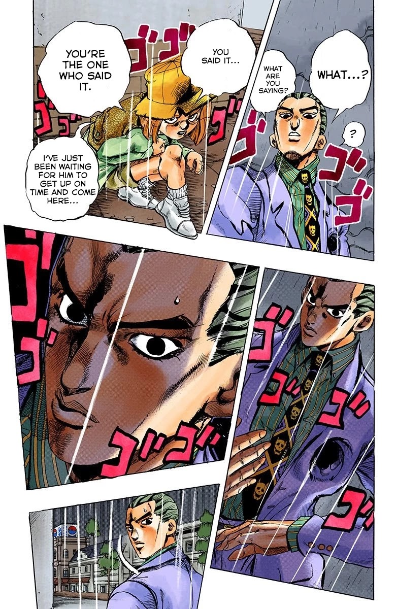 JoJo's Bizarre Adventure Part 4 - Diamond is Unbreakable (Official Colored) chapter 161 page 8