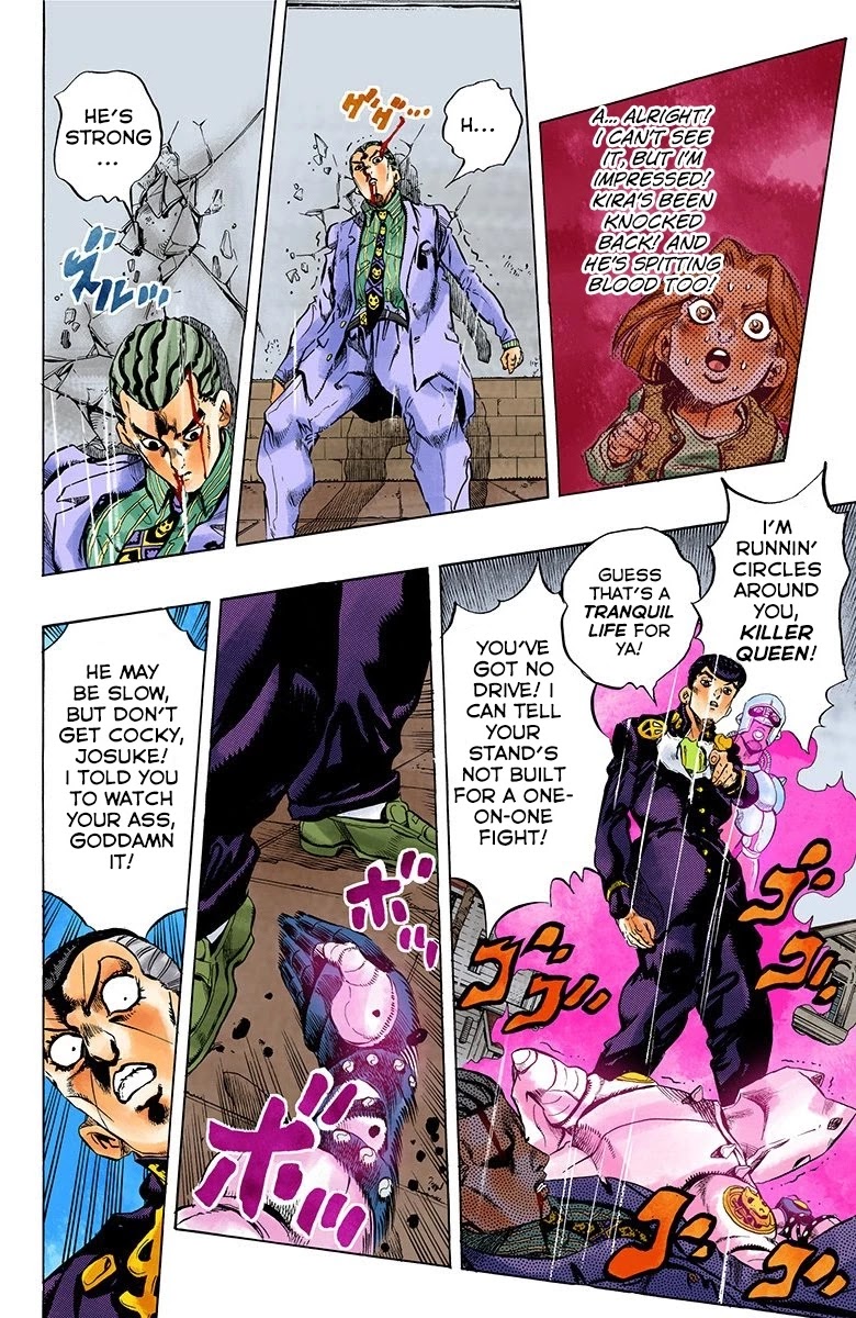 JoJo's Bizarre Adventure Part 4 - Diamond is Unbreakable (Official Colored) chapter 162 page 12