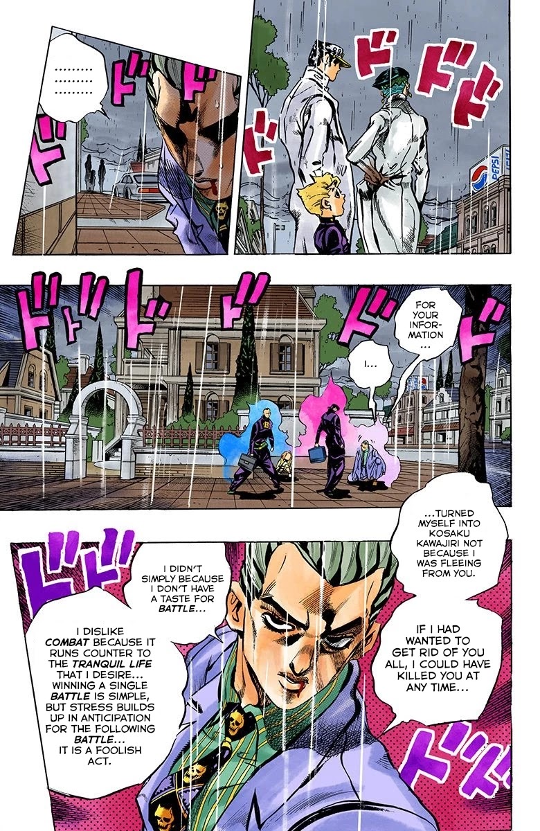 JoJo's Bizarre Adventure Part 4 - Diamond is Unbreakable (Official Colored) chapter 162 page 5