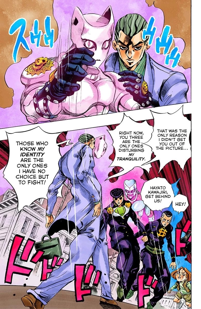 JoJo's Bizarre Adventure Part 4 - Diamond is Unbreakable (Official Colored) chapter 162 page 7