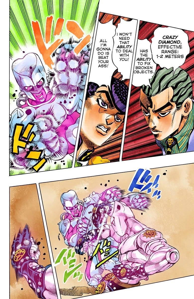 JoJo's Bizarre Adventure Part 4 - Diamond is Unbreakable (Official Colored) chapter 162 page 8