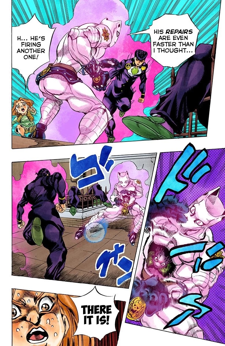 JoJo's Bizarre Adventure Part 4 - Diamond is Unbreakable (Official Colored) chapter 163 page 11