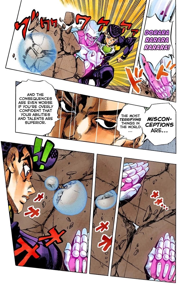 JoJo's Bizarre Adventure Part 4 - Diamond is Unbreakable (Official Colored) chapter 163 page 12