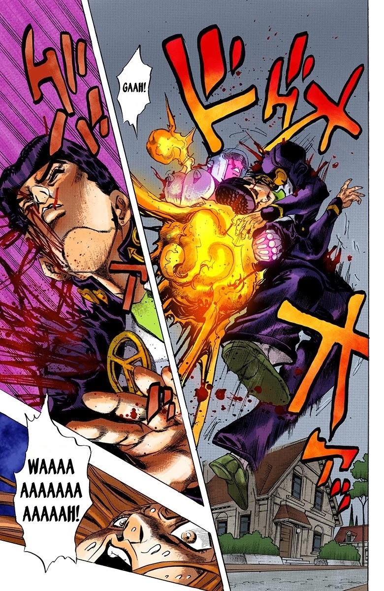 JoJo's Bizarre Adventure Part 4 - Diamond is Unbreakable (Official Colored) chapter 163 page 14