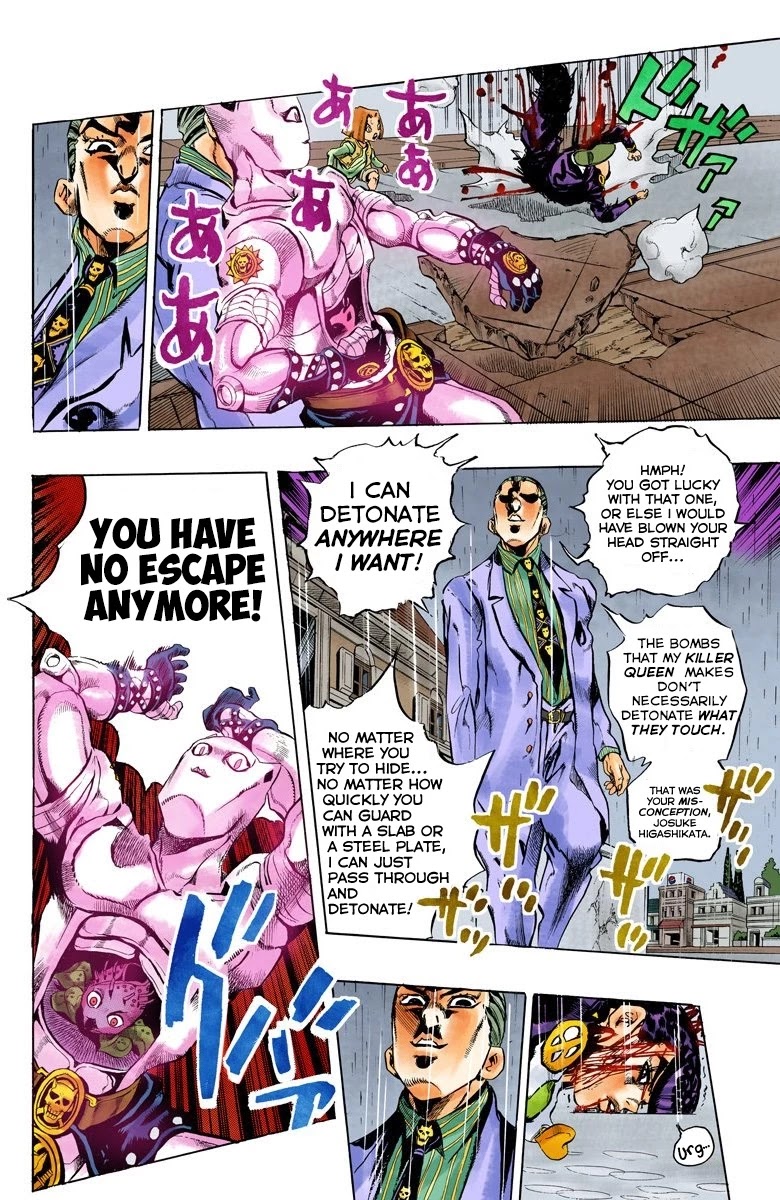 JoJo's Bizarre Adventure Part 4 - Diamond is Unbreakable (Official Colored) chapter 163 page 15