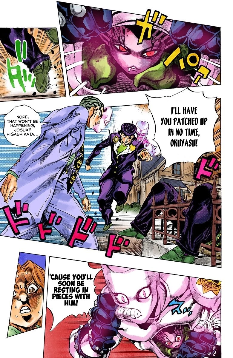 JoJo's Bizarre Adventure Part 4 - Diamond is Unbreakable (Official Colored) chapter 163 page 6