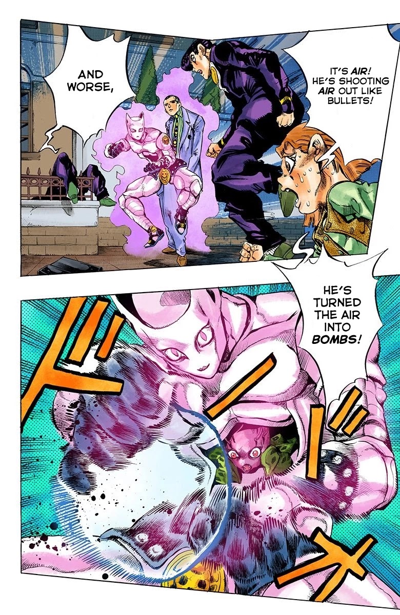 JoJo's Bizarre Adventure Part 4 - Diamond is Unbreakable (Official Colored) chapter 163 page 7