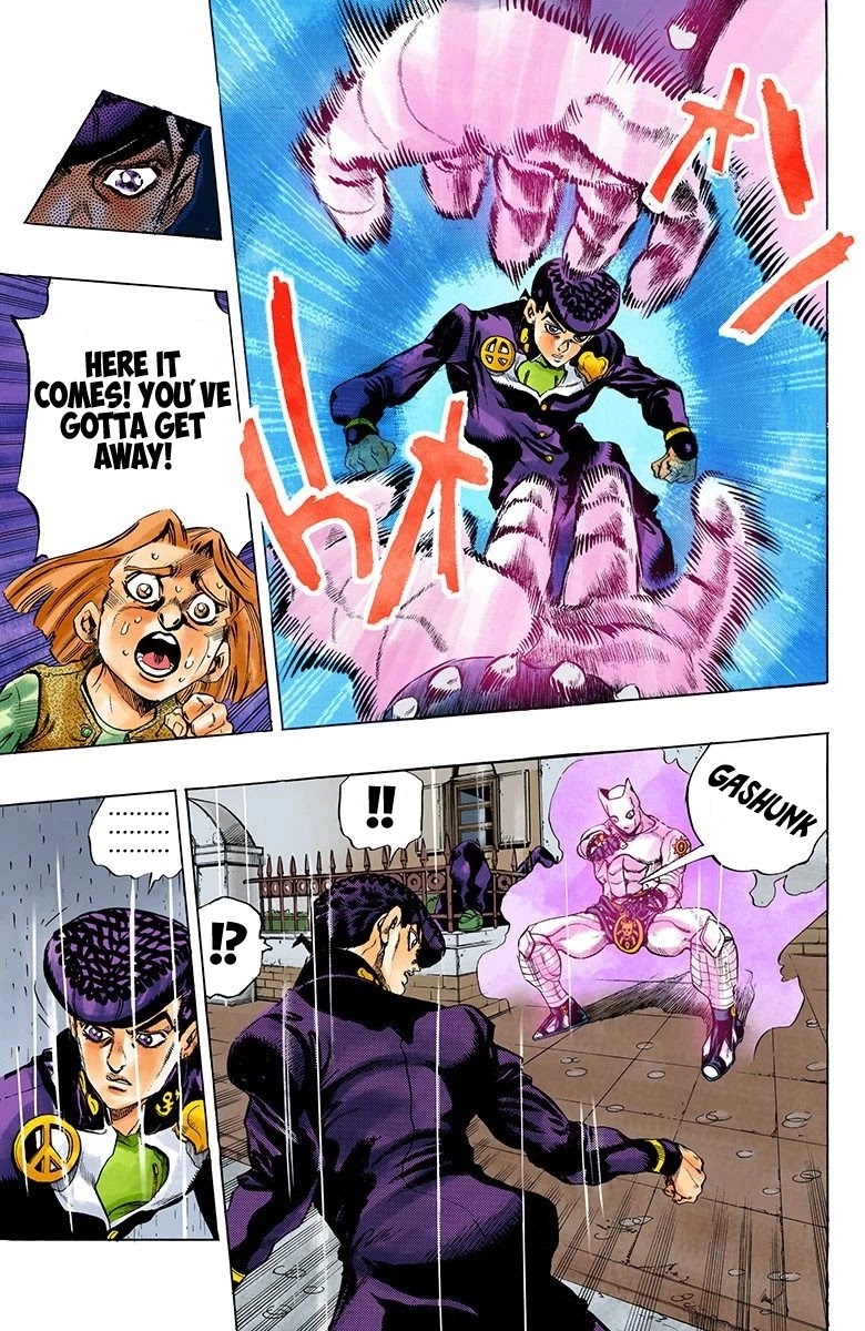 JoJo's Bizarre Adventure Part 4 - Diamond is Unbreakable (Official Colored) chapter 163 page 8