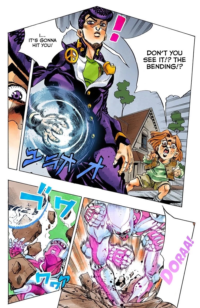 JoJo's Bizarre Adventure Part 4 - Diamond is Unbreakable (Official Colored) chapter 163 page 9