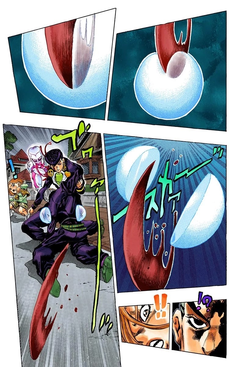 JoJo's Bizarre Adventure Part 4 - Diamond is Unbreakable (Official Colored) chapter 165 page 10